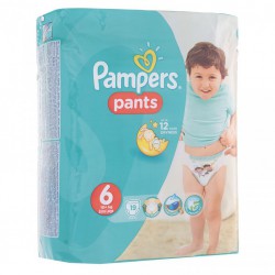 Подгузники-трусики, Pampers (Памперс) 16+ кг №19 экстра лардж