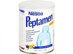 Смесь для энтерального питания сухая, Peptamen (Пептамен) 430 г ваниль банка