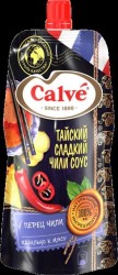 Соус, Calve (Кальве) 230 г Тайский Сладкий чили дой-пак