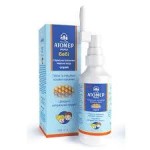 Спрей назальный, 0.9% 100 мл Athomer Isotonic Propolis Baby Spray Атомер Беби изотонический стерильный из морской воды с прополисом для детей с рождения (медизделие)