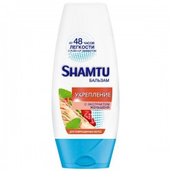 Бальзам для волос Shamtu Укрепление с экстрактом женьшеня 200 мл
