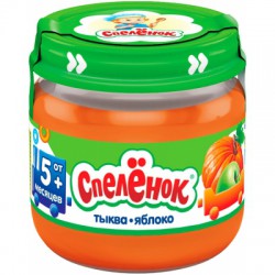 Пюре Спеленок яблоко тыква без сахара с 5 мес 80 г