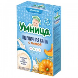 Каша молочная, Умница 200 г овсяная с бананом с 6 мес
