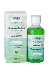 Ополаскиватель для полости рта Aasha Herbals ним и мята 220 мл