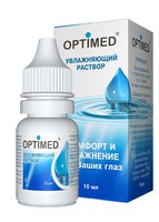 Раствор увлажняющий при ношении контактных линз Optimed 10 мл