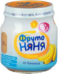 Пюре Фрутоняня банан 90 г