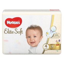 Подгузники 33 шт. Huggies элит софт 8-14 кг р. 4