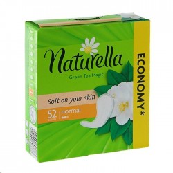 Прокладки женские ежедневные Naturella нормал с ароматом зеленого чая 52 шт.