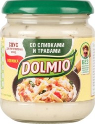 Соус, Dolmio (Долмио) 200 г со сливками и травами